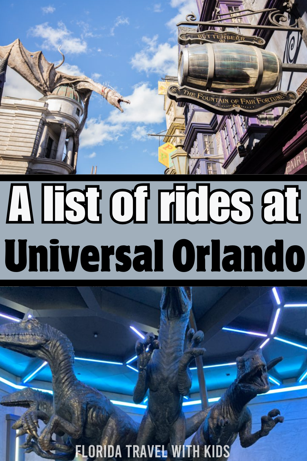 A complete list of rides at Universal Orlando