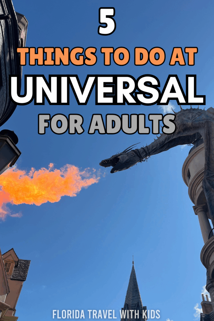 things to do at Universal Studios for adults