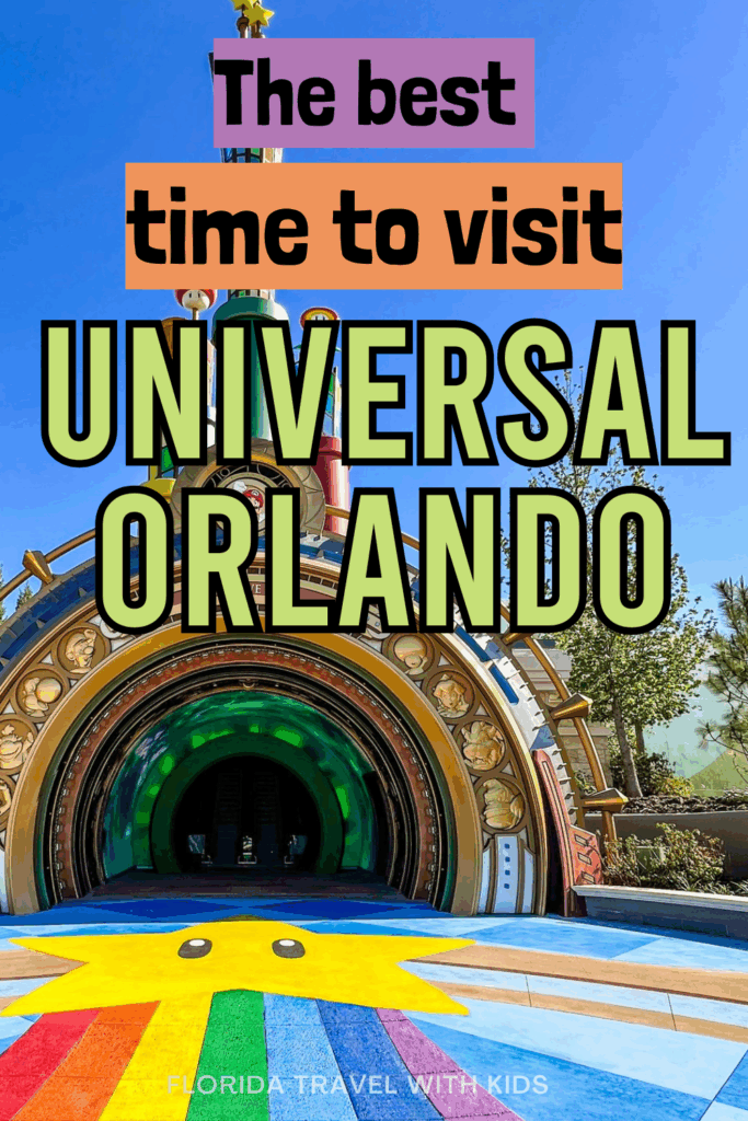 best time to visit Universal Orlando