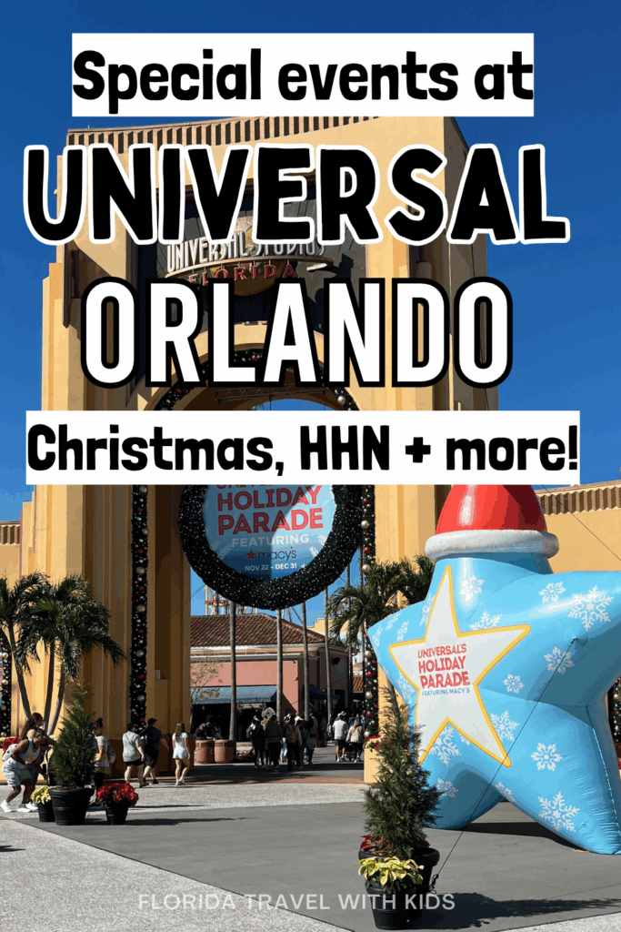 special events at Universal Orlando