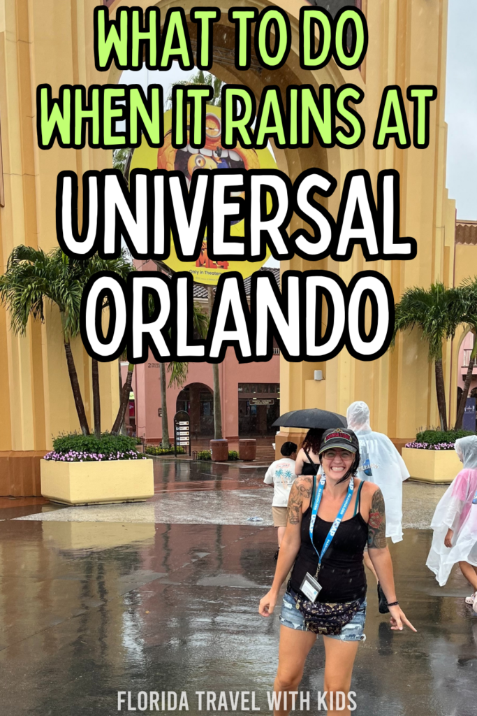 What to Do on a Rainy Day at Universal Orlando