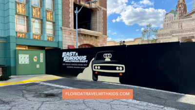 Fast and Furious Roller Coaster at Universal