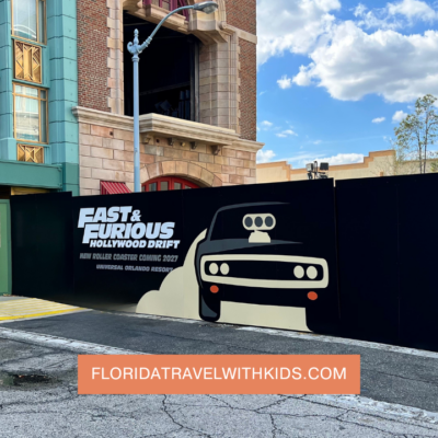 Fast and Furious Roller Coaster at Universal