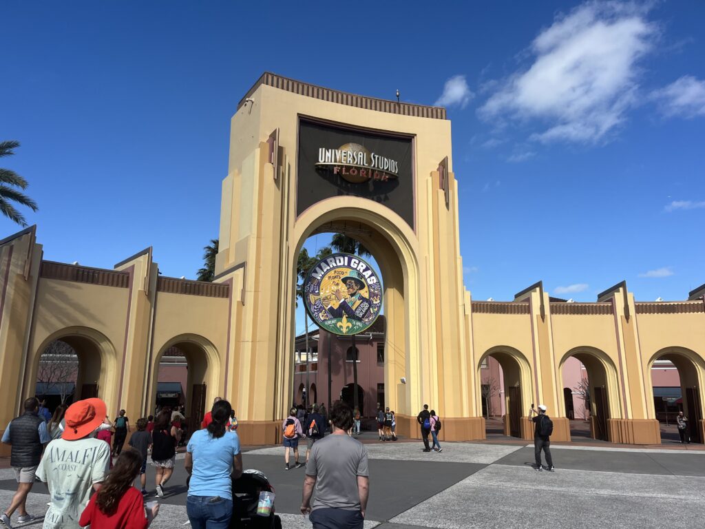 2026 Universal Mardi Gras Menu