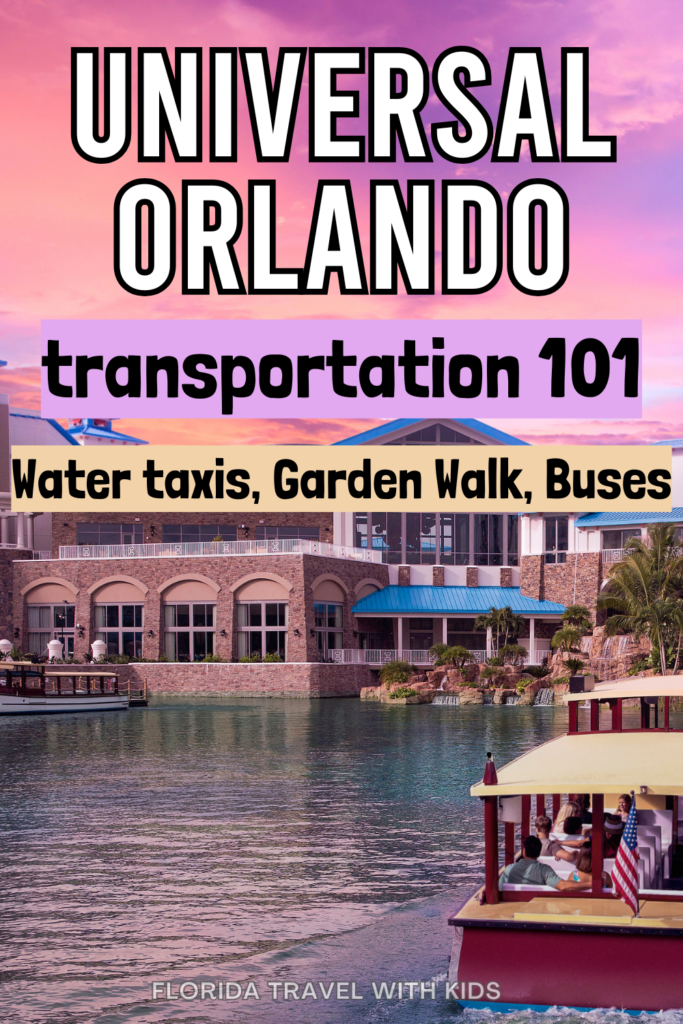 Universal Orlando Transportation Options