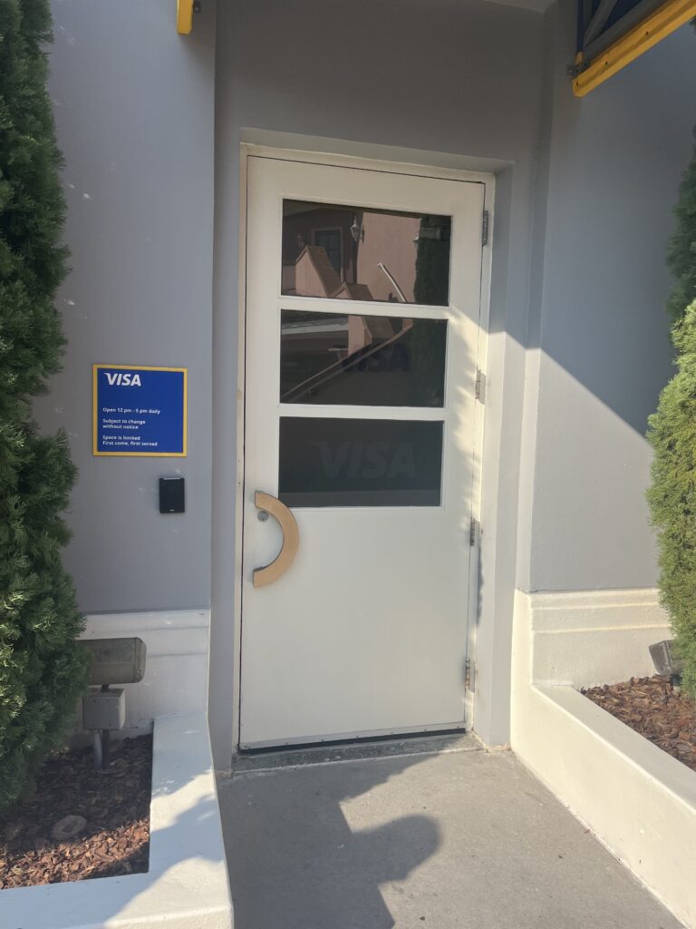 Visa Cardholder Lounge at Universal Studios