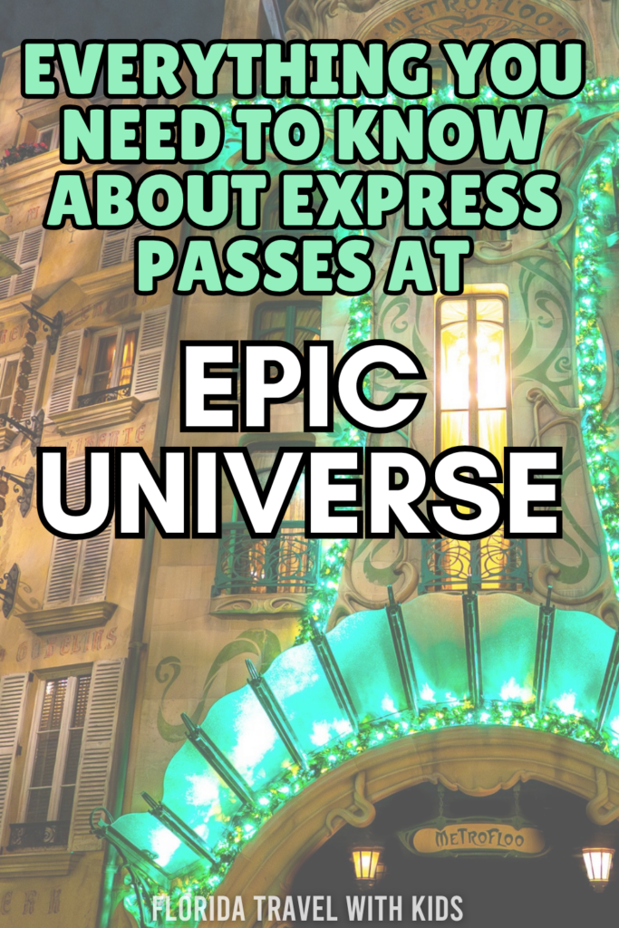 Express Passes at Epic Universe Worth it